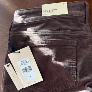 NYDJ Women’s Corduroy Pants in Deep Brown